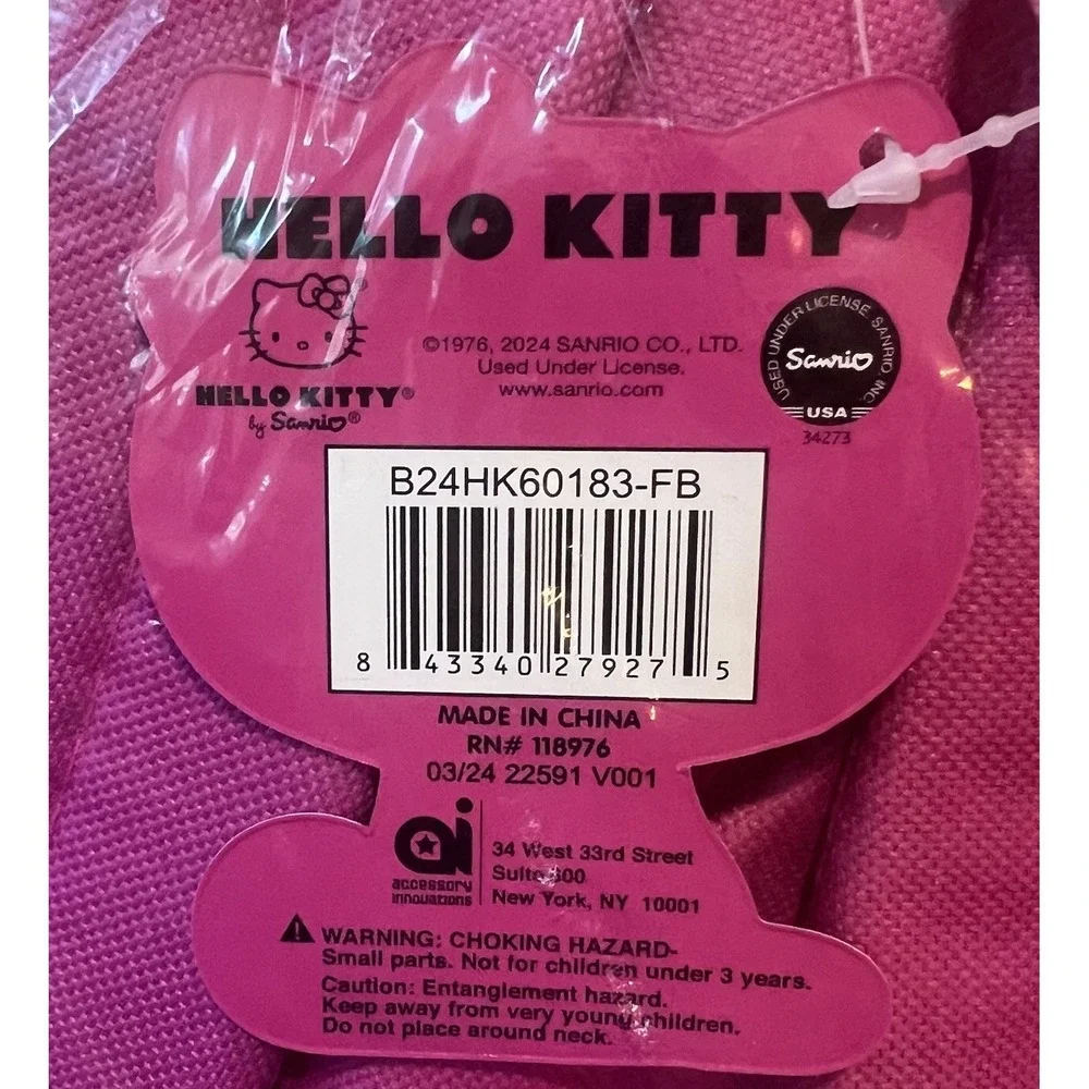 🎀 Hello Kitty By Sanrio Hot Air Balloon Girls  Toddler School Sports Backpack🎀